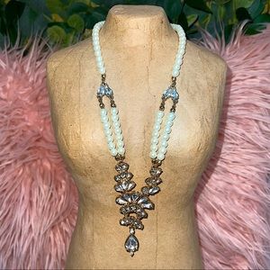 Pearls and Diamonds Necklace